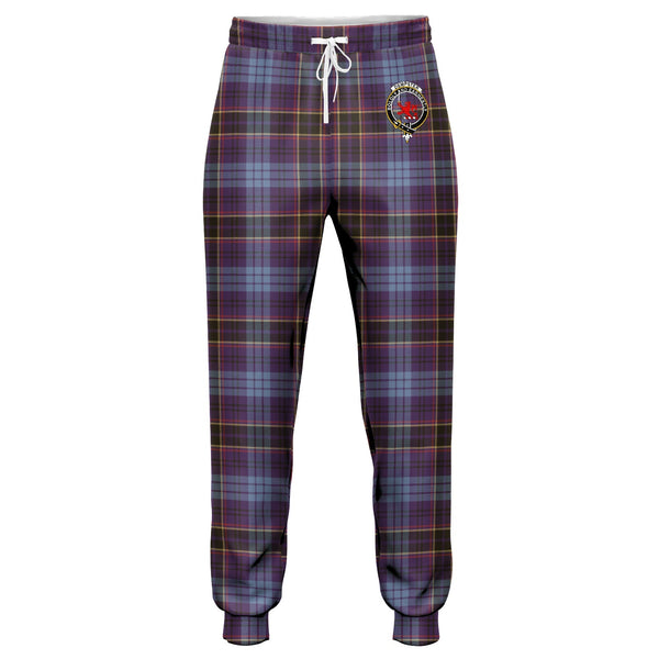 Dempster Weathered Clan Badge Tartan Jogger Pants