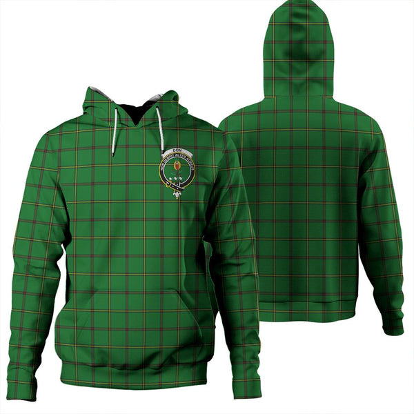 Don (Tribe-of-Mar) Tartan Classic Crest Hoodie