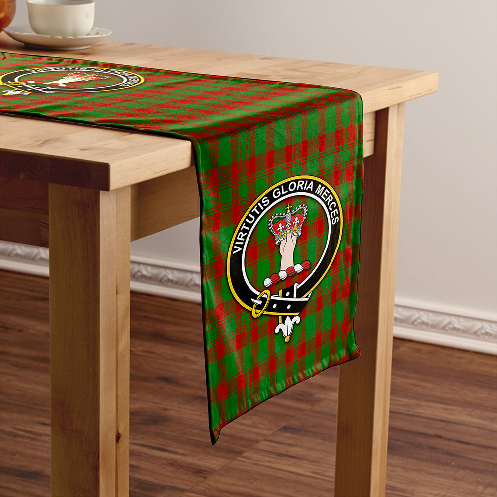 Donachie Modern Clan Badge Tartan Table Runner