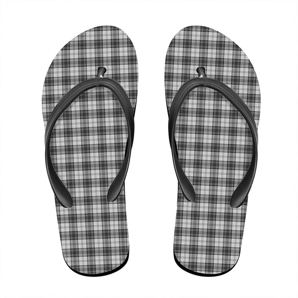 Douglas Grey Modern Tartan Classic Flip Flop