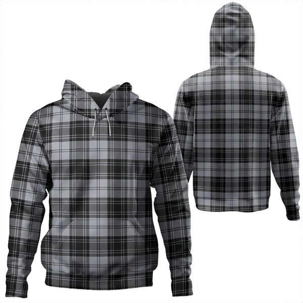 Douglas Grey Modern Tartan Classic Hoodie