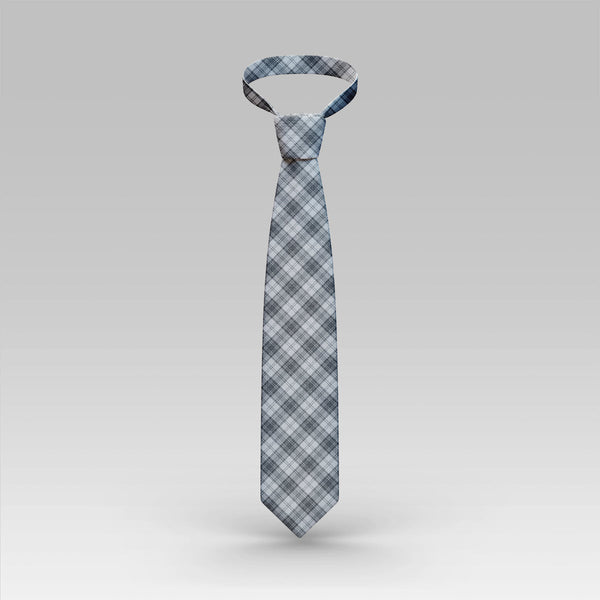 Douglas Grey Modern Tartan Classic Tie