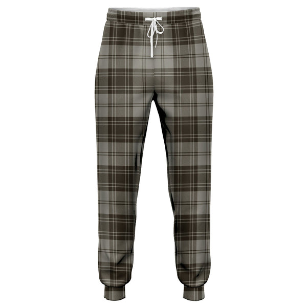 Douglas Grey Weathered Tartan Jogger Pants