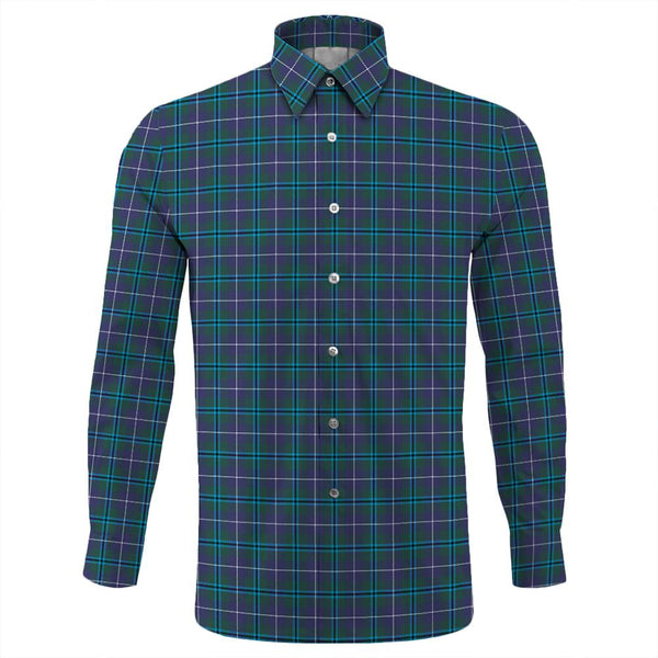 Douglas Modern Tartan Classic Long Sleeve Button Shirt