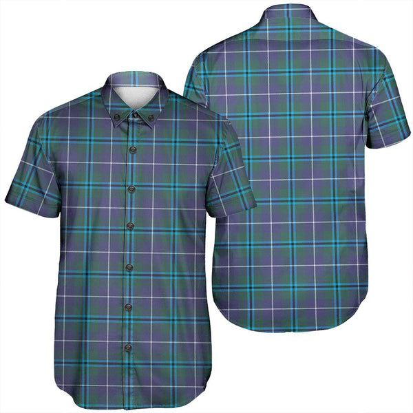 Douglas Modern Tartan Classic Short Sleeve Shirt