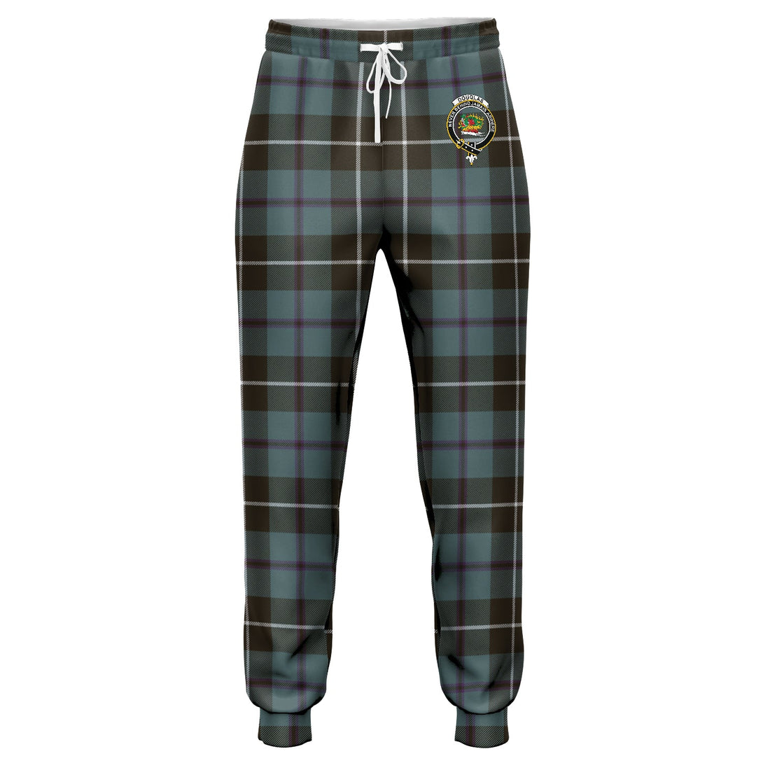 Douglas Weathered Clan Badge Tartan Jogger Pants