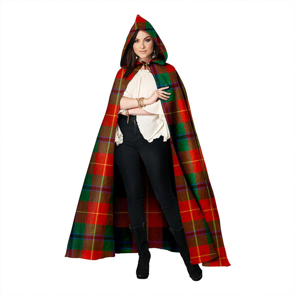 Douglas of Roxburgh Ancient Clan Badge Tartan Hooded Cloak