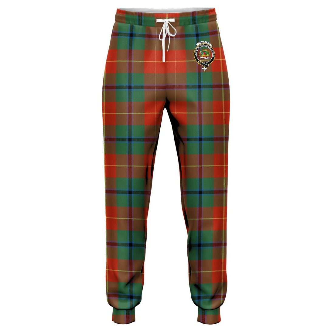 Douglas of Roxburgh Ancient Clan Badge Tartan Jogger Pants