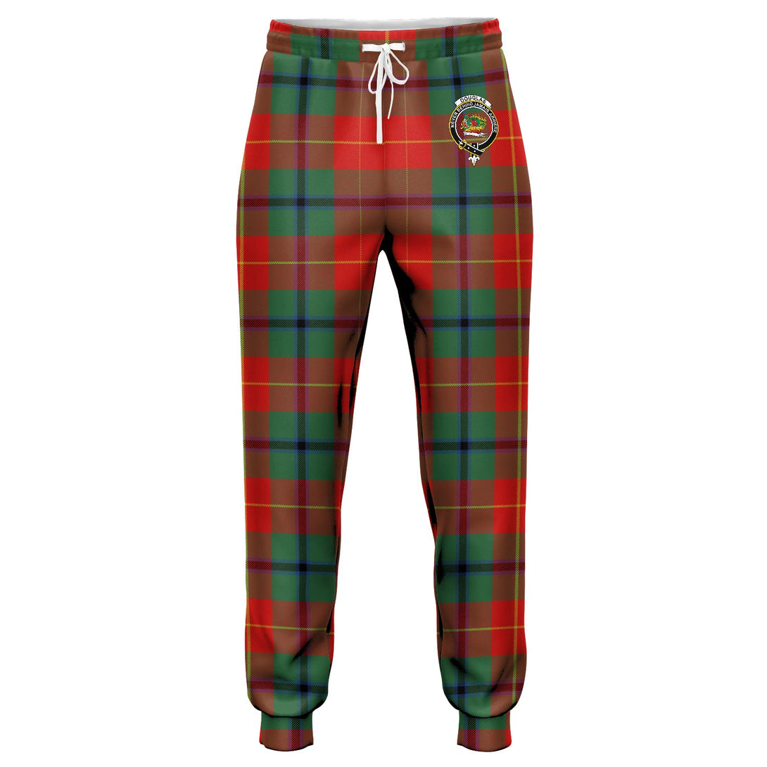 Douglas of Roxburgh Modern Clan Badge Tartan Jogger Pants