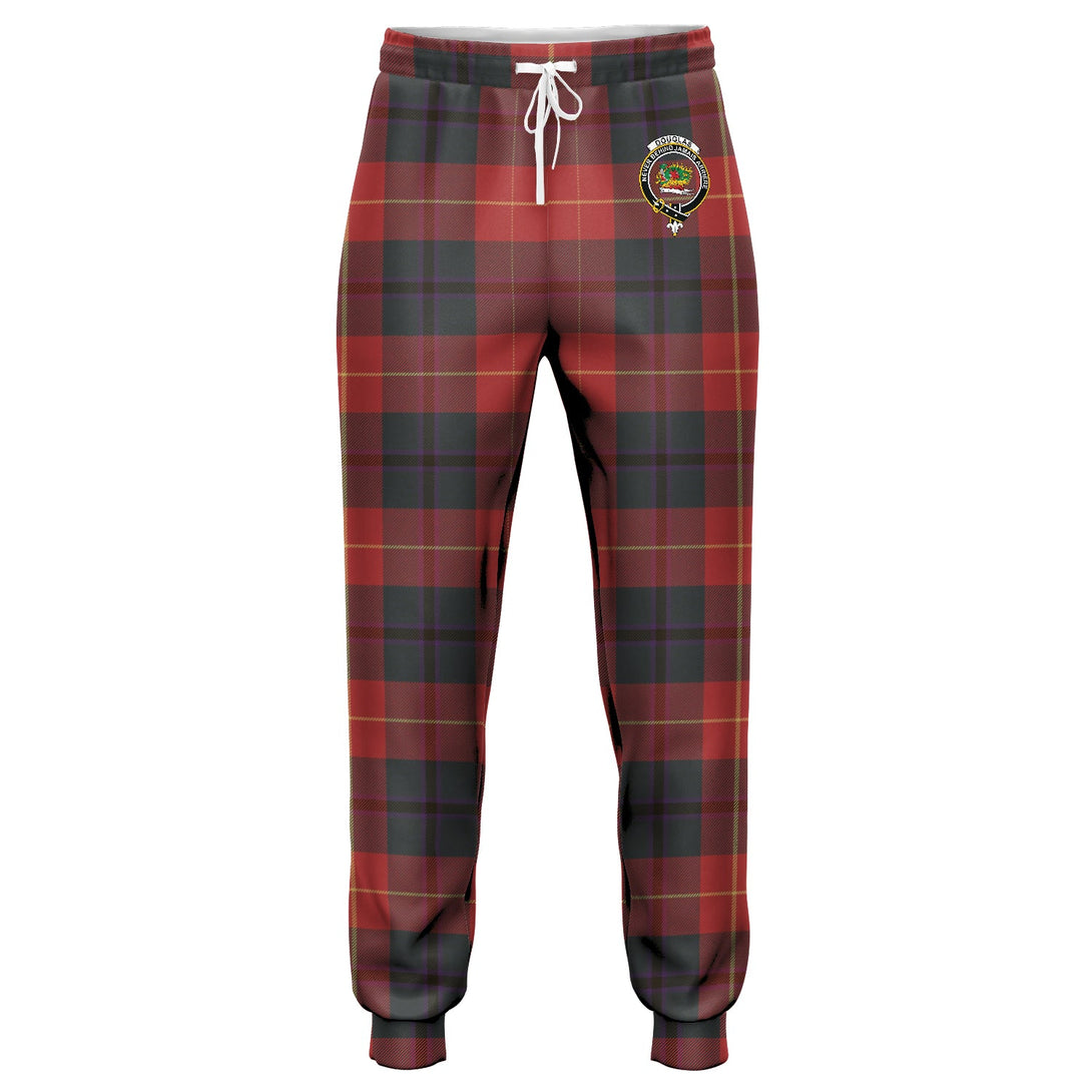 Douglas of Roxburgh Weathered Clan Badge Tartan Jogger Pants