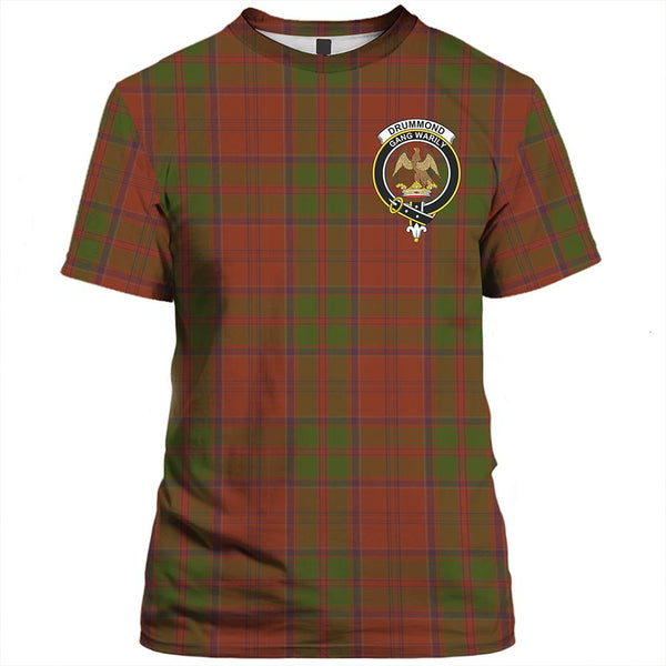 Douglas Modern Tartan Classic Crest T-Shirt