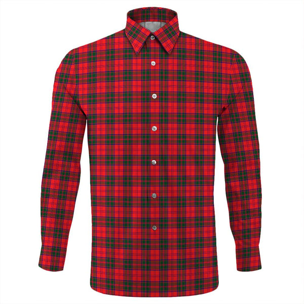 Drummond Modern Tartan Classic Long Sleeve Button Shirt