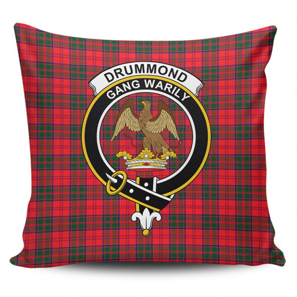 Drummond Modern Tartan Classic Crest Pillow Cover