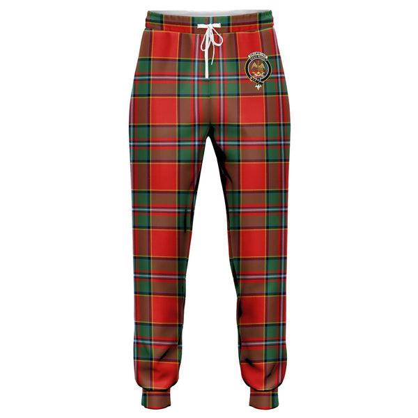 Drummond Modern Clan Badge Tartan Jogger Pants