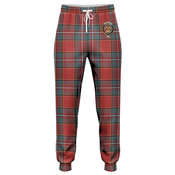 Drummond Weathered Clan Badge Tartan Jogger Pants