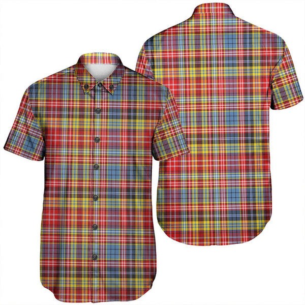 Drummond of Strathallan Tartan Classic Short Sleeve Shirt