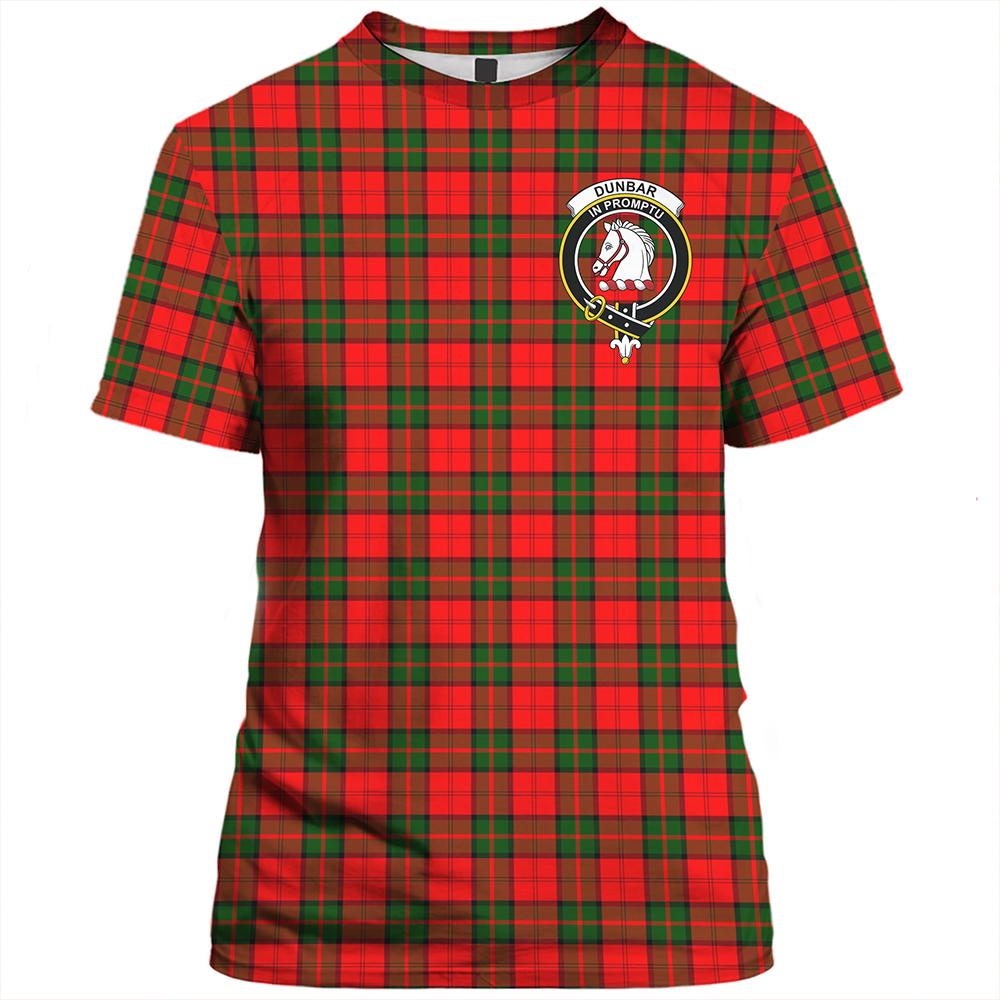 Dunbar Ancient Tartan Classic Crest T-Shirt