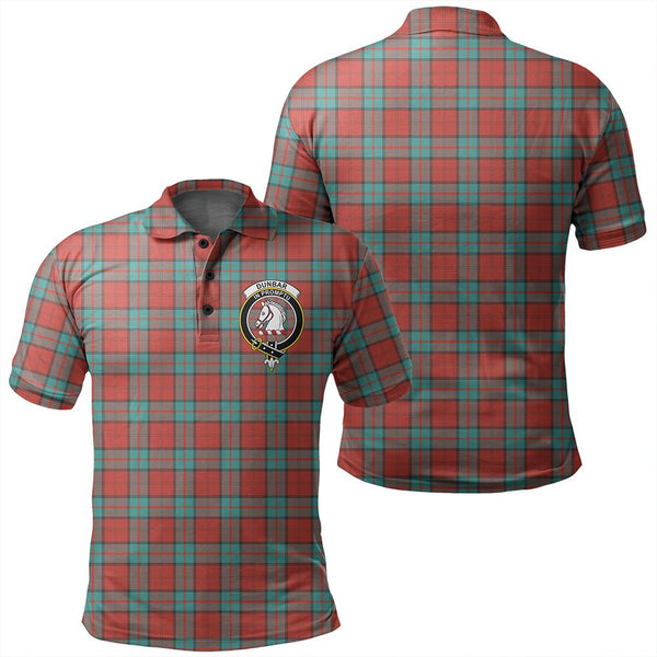 Dunbar Ancient Tartan Classic Crest Polo Shirt