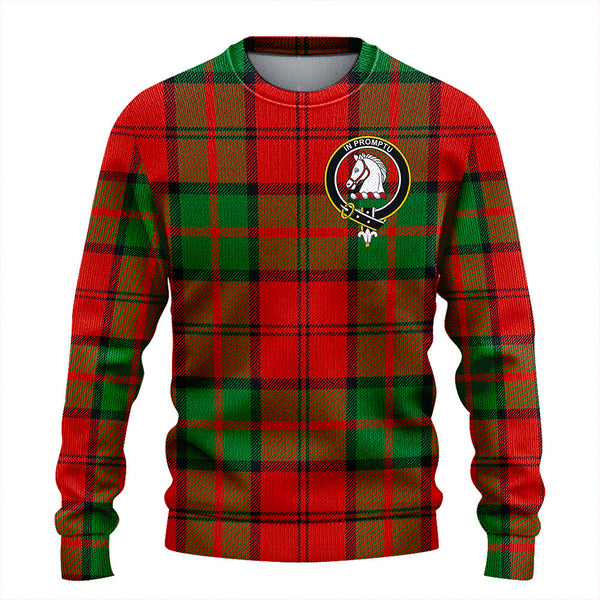 Dunbar Ancient Clan Badge Tartan Knitted Sweater