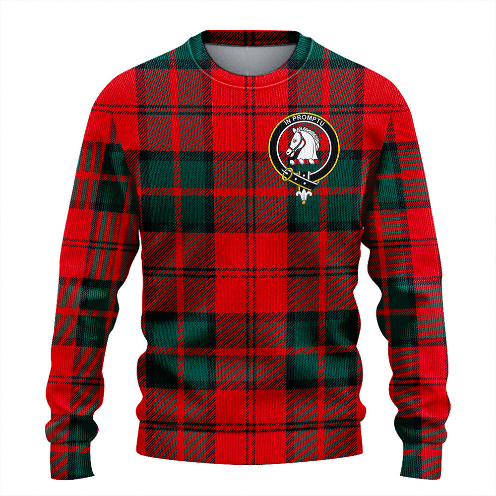 Dunbar Modern Clan Badge Tartan Knitted Sweater