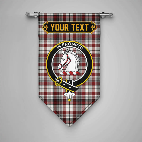 Dunbar Plaid Clan Badge Tartan Gonfalon Personalize