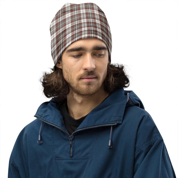 Dunbar Plaid Weathered Clan Badge Tartan Beanie