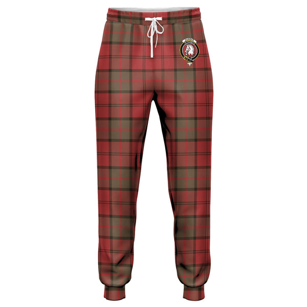 Dunbar Weathered Clan Badge Tartan Jogger Pants