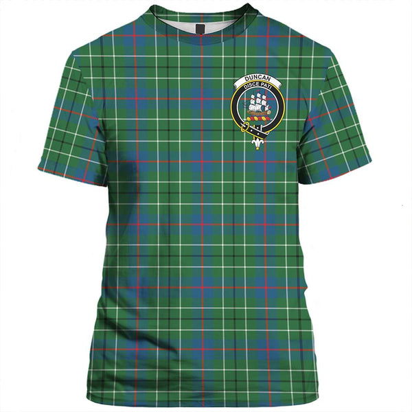 Dunbar Modern Tartan Classic Crest T-Shirt