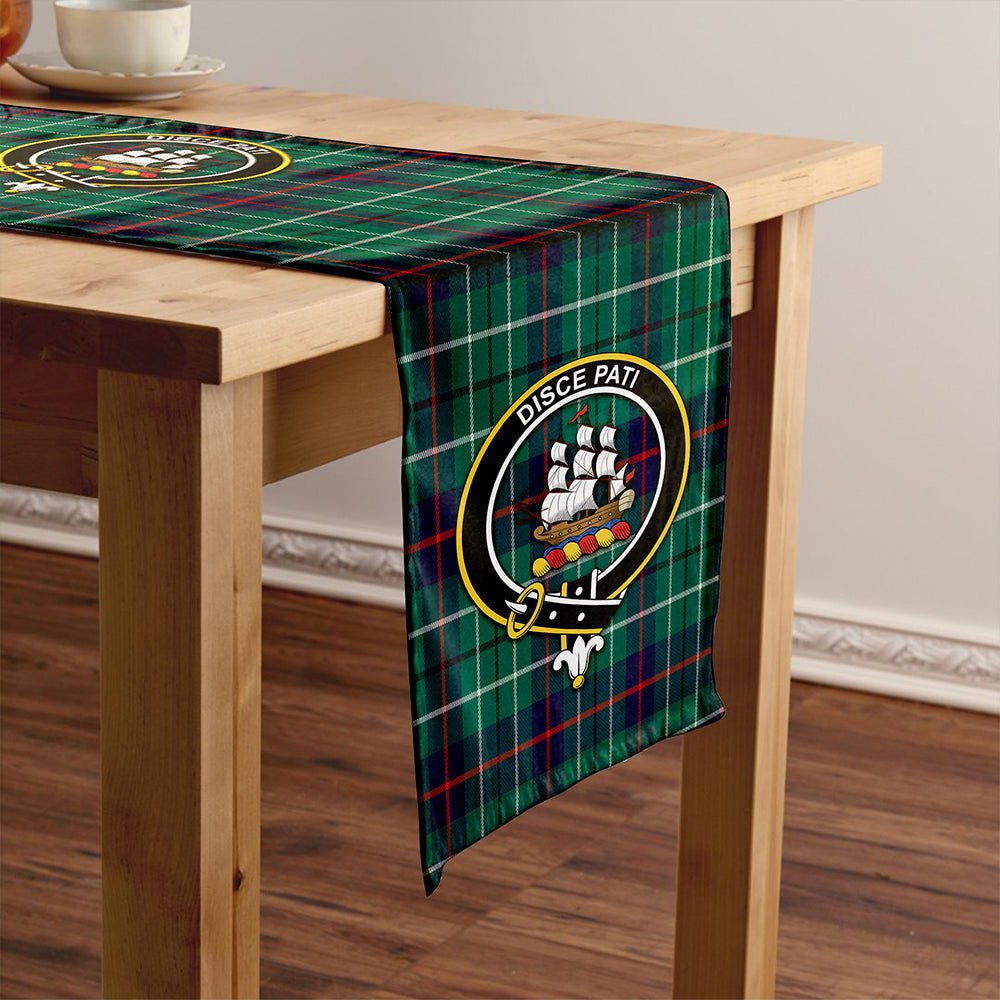 Duncan Modern Clan Badge Tartan Table Runner