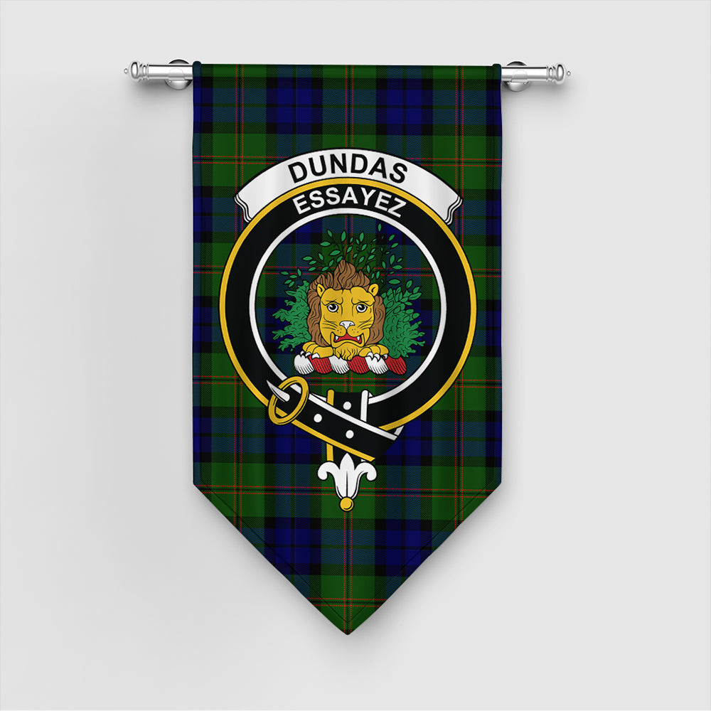 Dundas Modern 02 Tartan Classic Crest Gonfalon