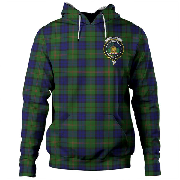 Dundas Modern Tartan Classic Crest Hoodie