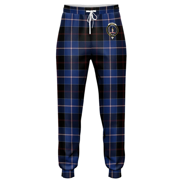 Dunlop Modern Clan Badge Tartan Jogger Pants