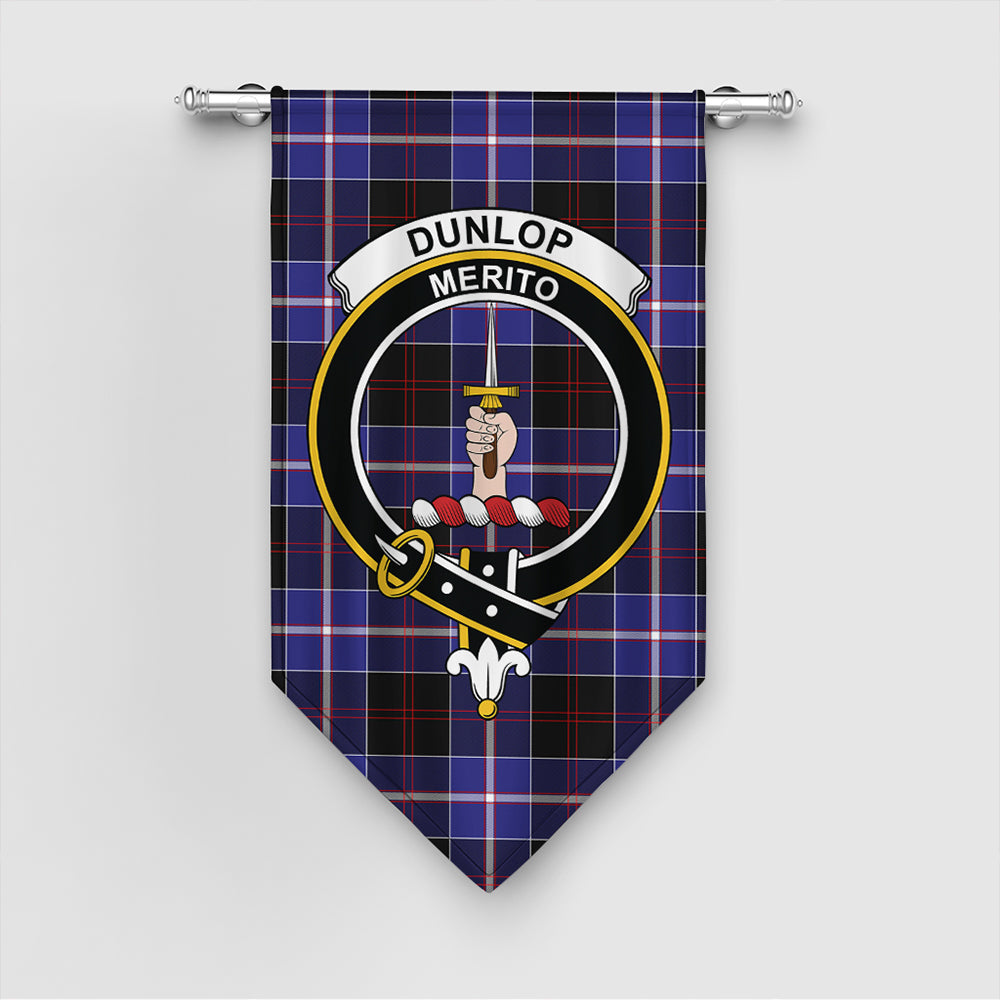 Dunlop Modern Tartan Classic Crest Gonfalon