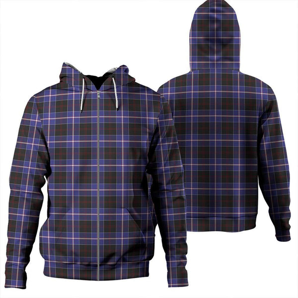 Dunlop Modern Tartan Classic Zipper Hoodie