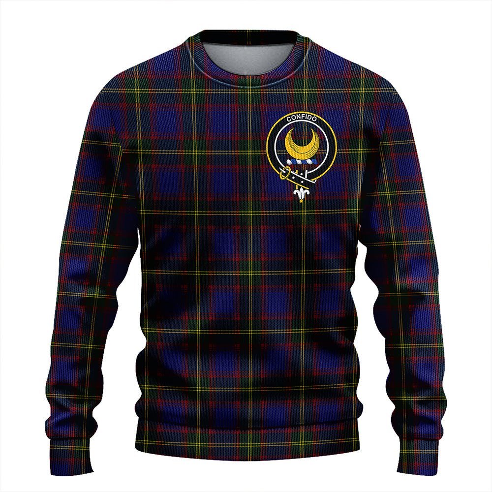 Durie Clan Badge Tartan Knitted Sweater