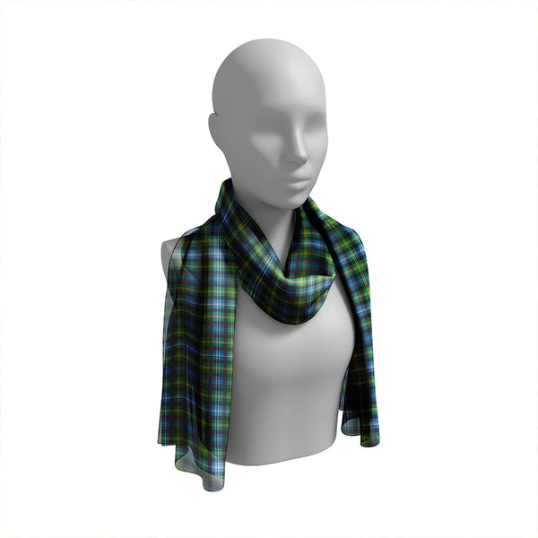 Dyce Ancient Tartan Classic Silk Habotai Long Scarf