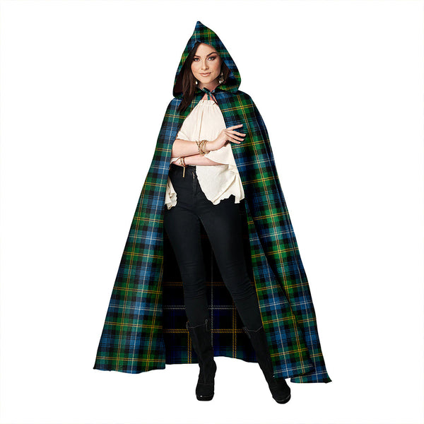 Dyce Ancient Clan Badge Tartan Hooded Cloak