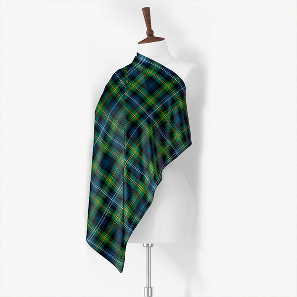 Dyce Ancient Tartan Classic Silk Habotai Square Scarf