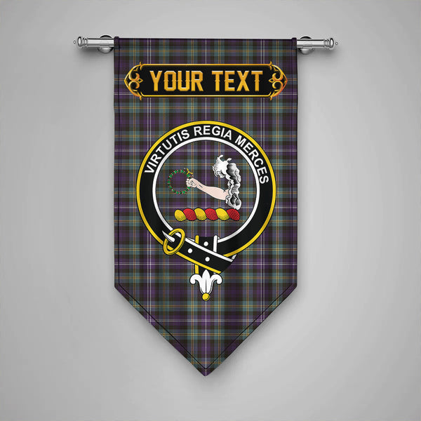 Dyce Weathered Clan Badge Tartan Gonfalon Personalize