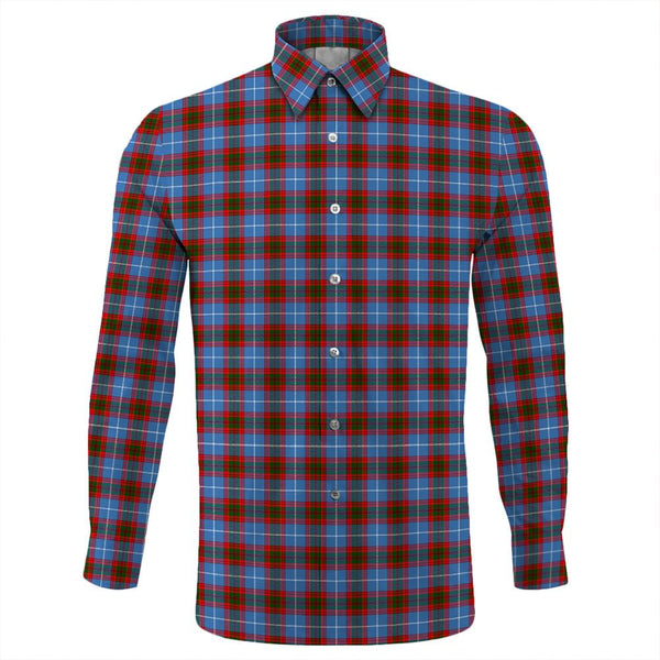 Edinburgh District Tartan Classic Long Sleeve Button Shirt