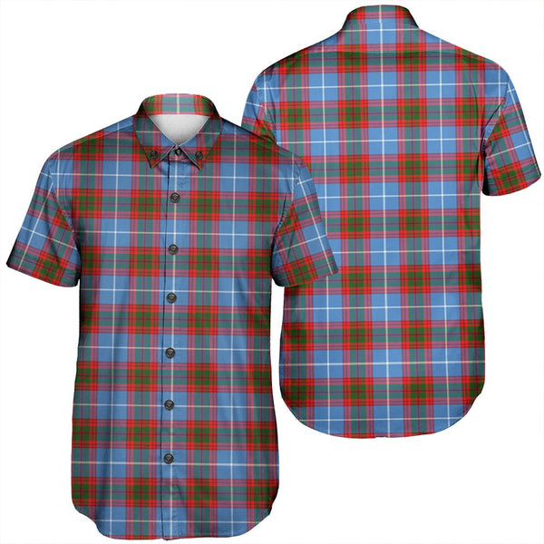 Edinburgh District Tartan Classic Short Sleeve Shirt