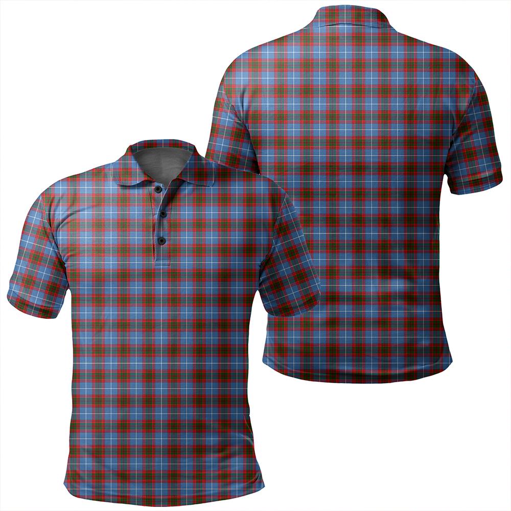 Edinburgh District Tartan Classic Polo Shirt