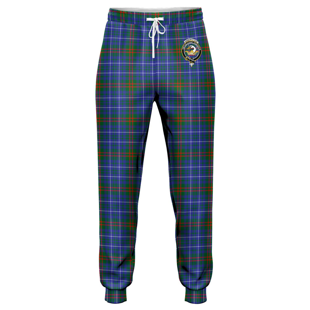 Edmonstone Clan Badge Tartan Jogger Pants