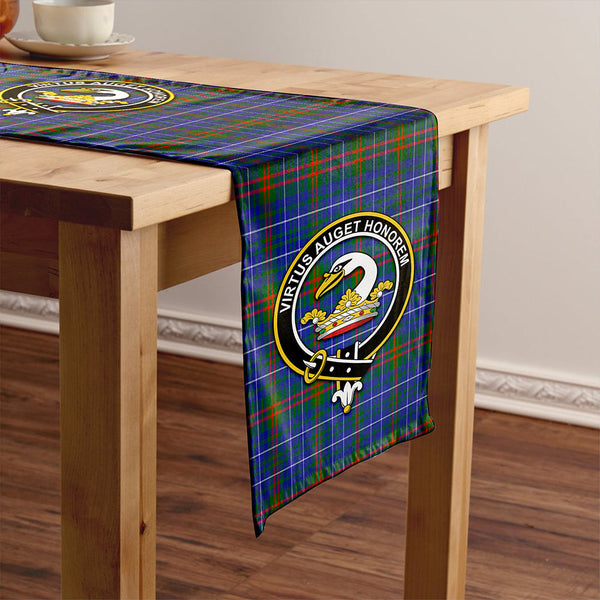 Edmonstone Ancient Clan Badge Tartan Table Runner