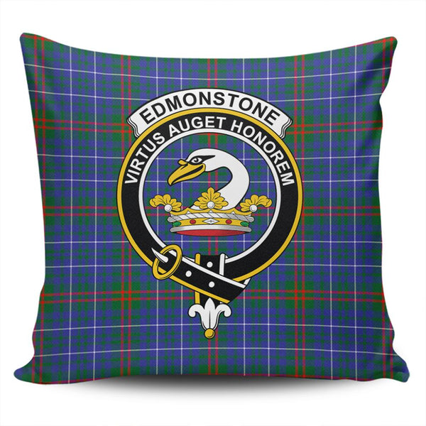 Edmonstone Tartan Classic Crest Pillow Cover