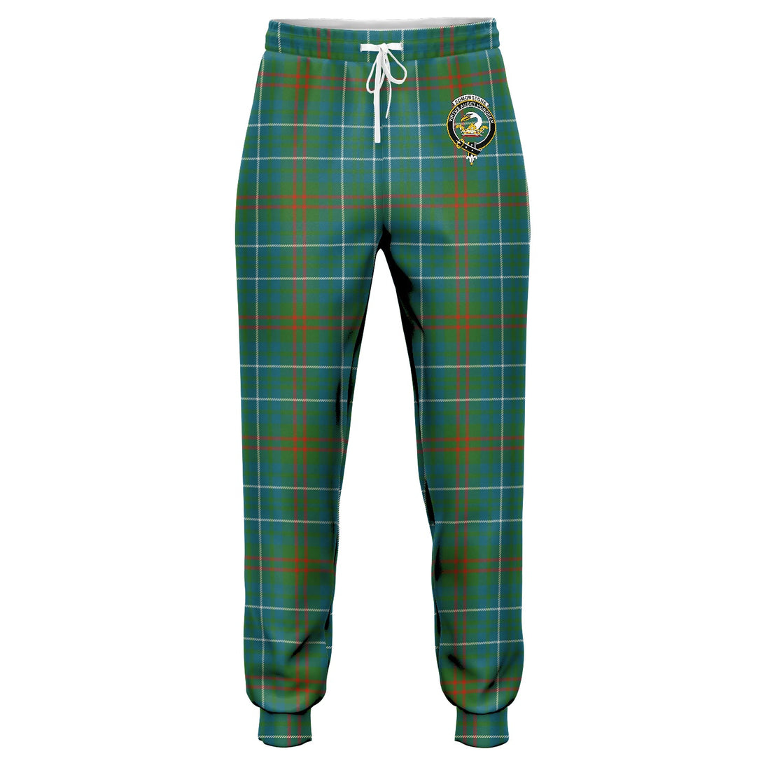 Edmonstone Ancient Clan Badge Tartan Jogger Pants