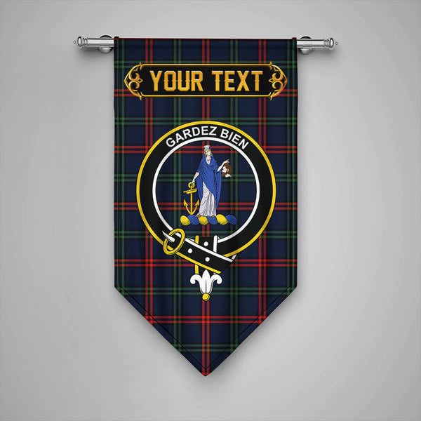 Eglinton District (Montgomery of Ayrshire) Modern Clan Badge Tartan Gonfalon Personalize