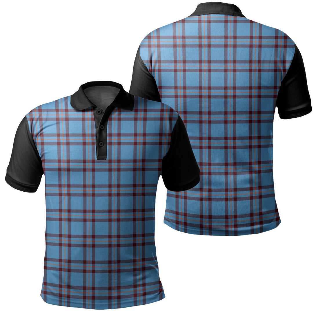 Elliot Ancient Tartan Classic Polo Shirt Black Neck 1 Style