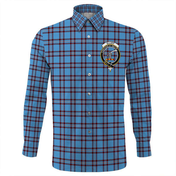 Elliot Ancient Tartan Classic Crest Long Sleeve Button Shirt