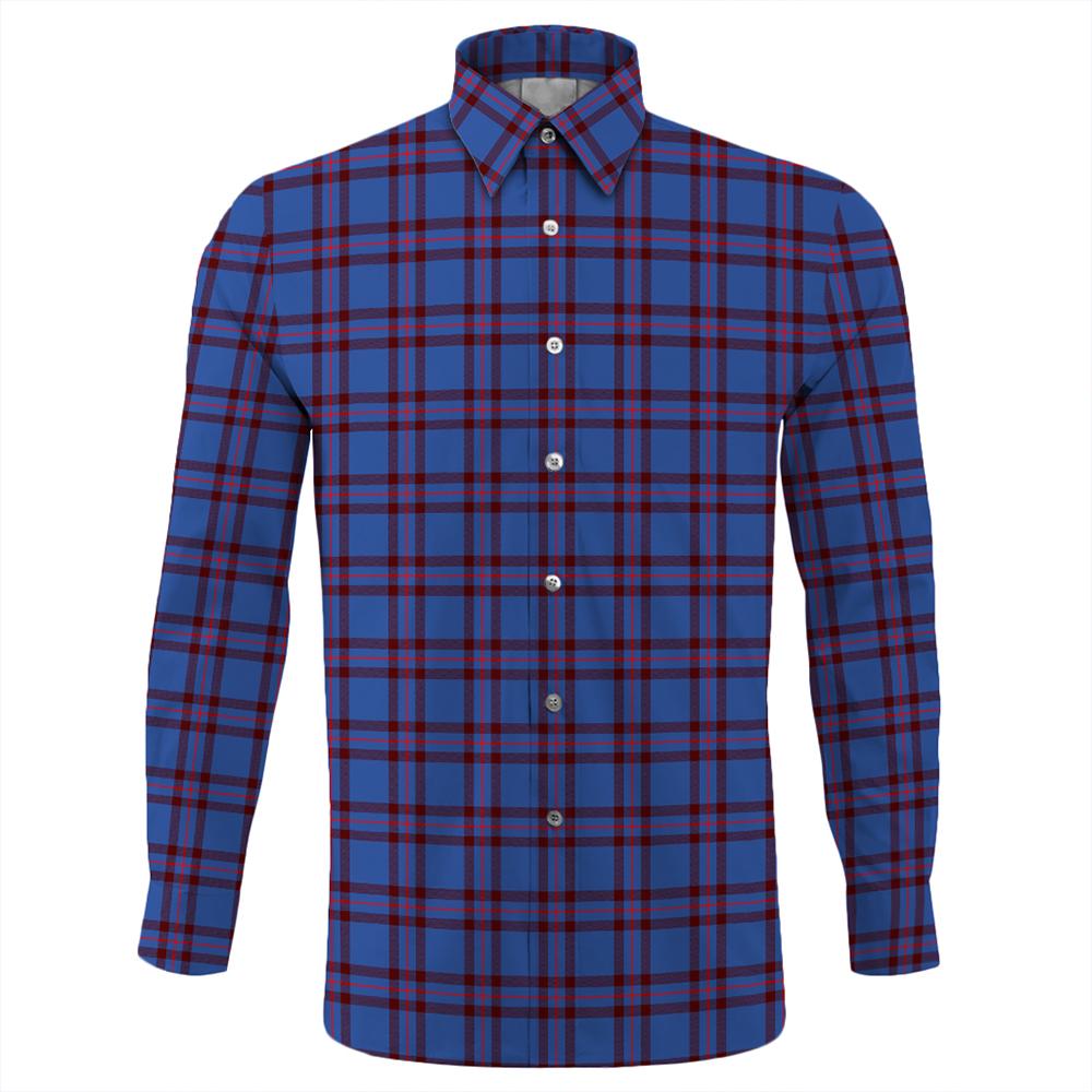 Elliot Modern Tartan Classic Long Sleeve Button Shirt